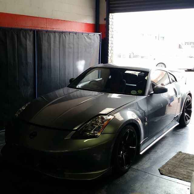 #PRECISIONPERFORMANCE #CapeTown #350z #single #turbo #dyno #bodykit # wheels comes to completion